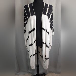 Shu-Shi Tie Dye Swim Coverup New‎ S/M Oversized Resort Vacation Summer